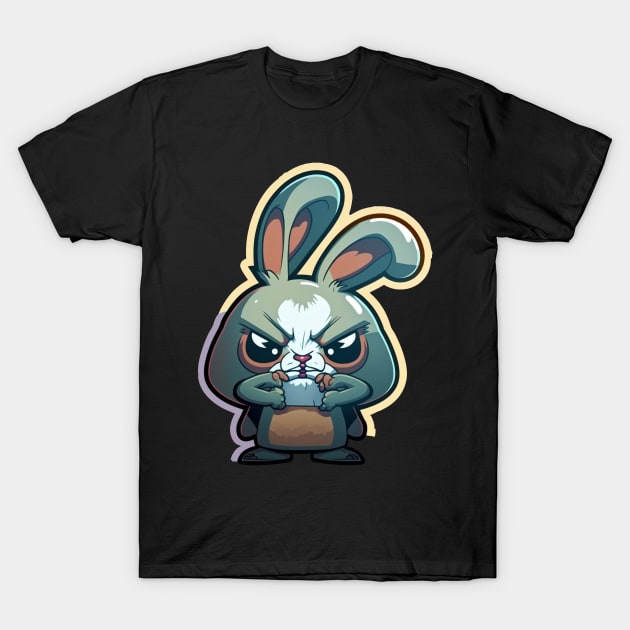 Grandpa Bunny T-Shirt by Depressed Bunny